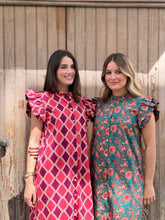 Cargar imagen en el visor de la galería, VESTIDO CAMISERO ESTAMPADO